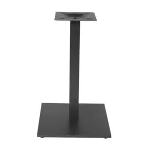 Pedestal table base square, black stainless steel ARP180 | Bankietowo.eu | ARP-0179.jpg