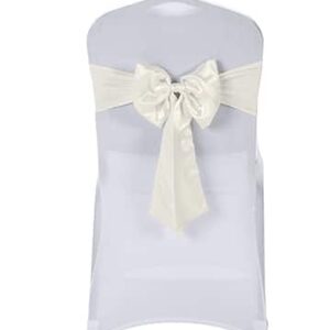 Elastic bow color beige