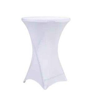 Cocktail table cover white color