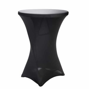 Cocktail table cover color black
