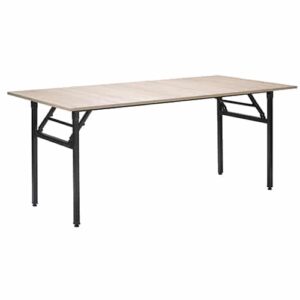 Rectangular banquet table 120x90cm oak sonoma