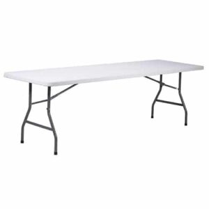 Catering table, folding, white, 200 x 90 cm