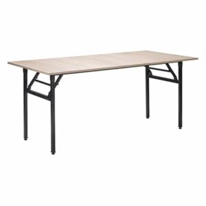 Rectangular banquet table 180x100cm oak sonoma