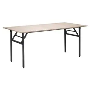 Rectangular banquet table 180x100cm oak sonoma | Bankietowo.eu | stol-prostokatny-dab