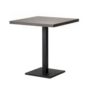Coffee table 68x68cm - chocolate oak