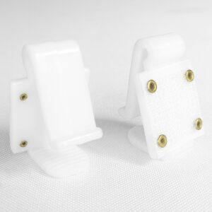 Clips for valance, skirting, tablecloths