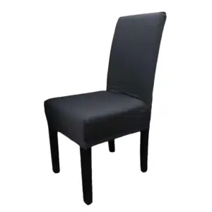 Flexible chair cover – Spandex, graphite | Bankietowo.eu | anthrazi 4
