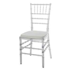 American wedding chair Chiavari PP - transparent