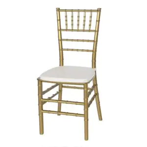 American Chiavari wedding chair - gold color PP