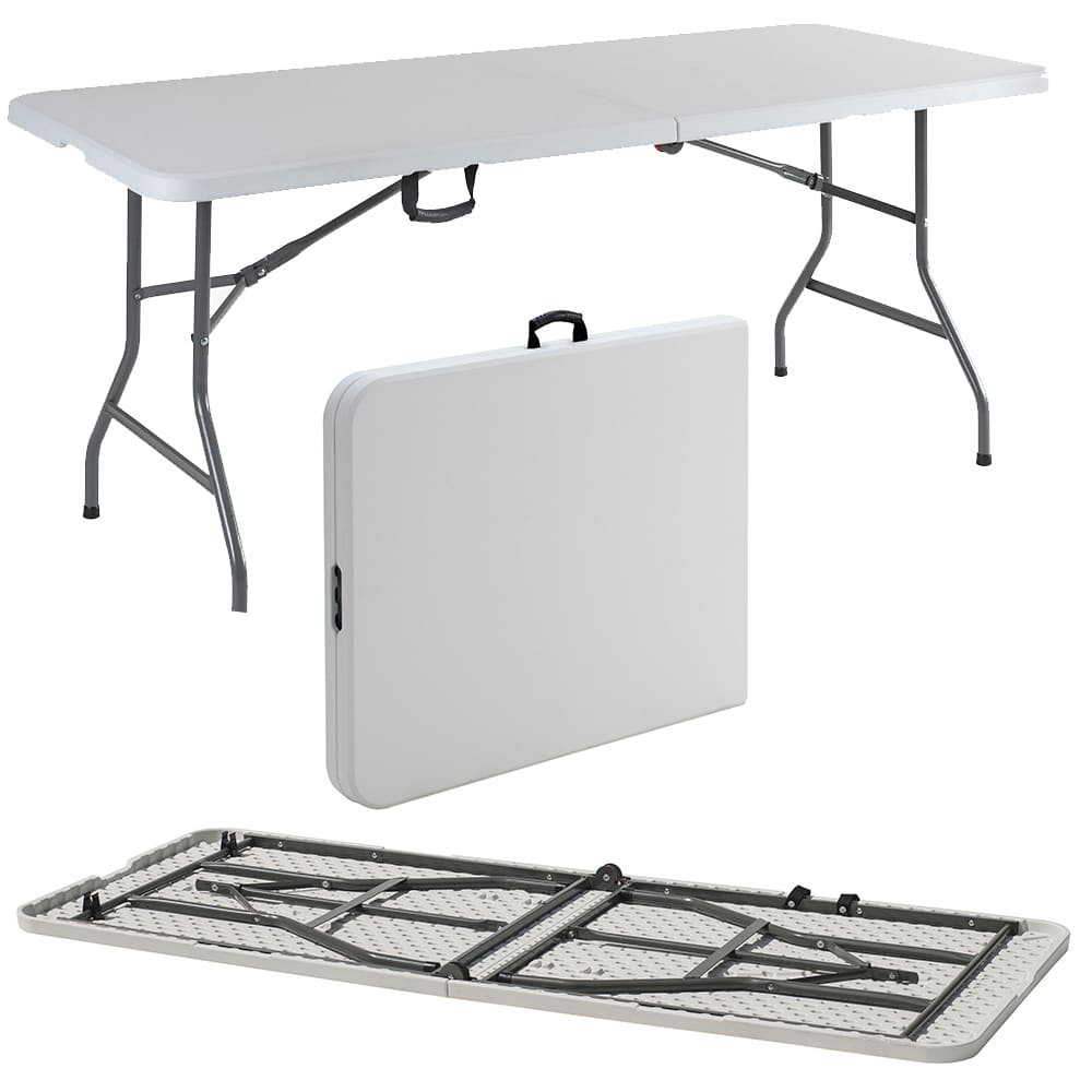 catering table folding in a 'suitcase'