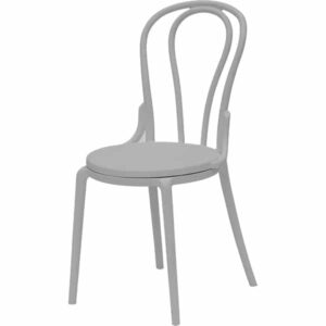 Vintage rustic classic kitchen chair - gray