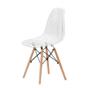 Modena modern chair - transparent