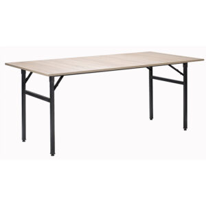 Rectangular banquet table 180x90cm oak sonoma