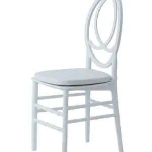 Chiavari chair cushion - ecru eco leather
