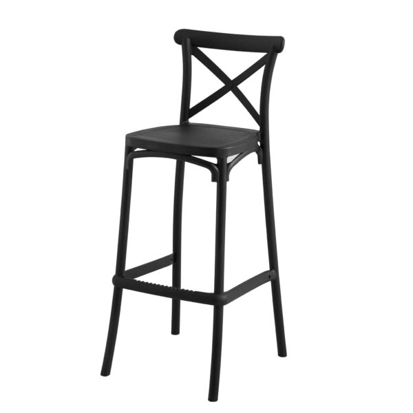 | cross back bar chair2