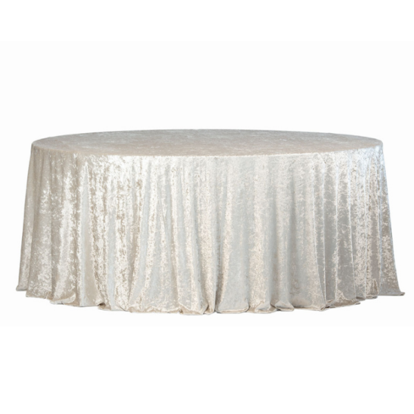 | obrus velvet beż