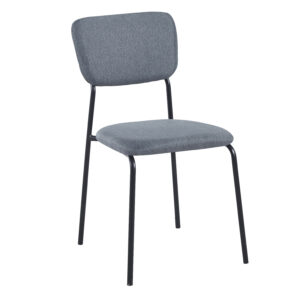 Upholstered conference chair Madera gray