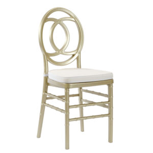 Chanel wedding chair - champagne color