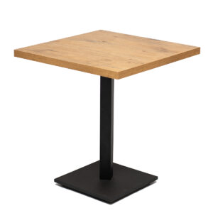 Cafe coffee bar table 68x68x1.8cm - square lancelot