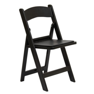 American Black Folding Wedding Chair