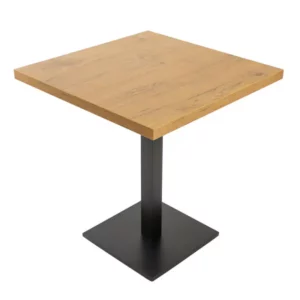 ARP263 XL Cafe and Restaurant Table – 80x80x3.6 cm – Oak Lancelot