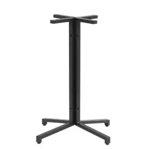 The base of the table, metal, black, cross-shaped ARP-840 | Bankietowo.eu | postument-krzyzak-min