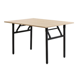 Rectangular banquet table 120x80cm oak sonoma