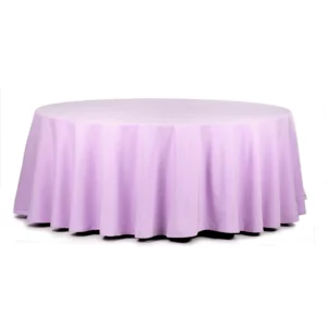 Lavender Stain-Resistant Tablecloth for Round Table – Ø 320 cm