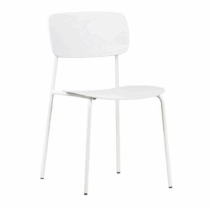 Modern Kitchen Chair Elegante – White
