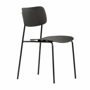 Modern Kitchen Chair Elegante – Black