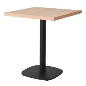 Café table 68x68x3.6 cm Sonoma oak top, 0966-ARP base