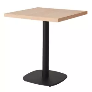 Café table 68x68x3.6 cm Sonoma oak top, 0966-ARP base
