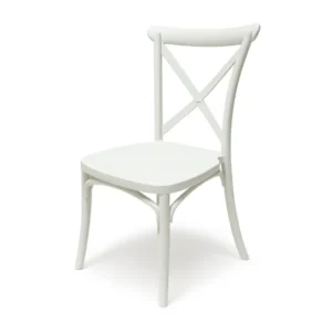 Boho children's chair - white