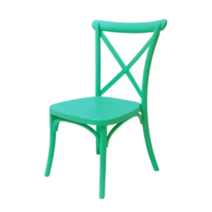 Boho children's chair - mint colour