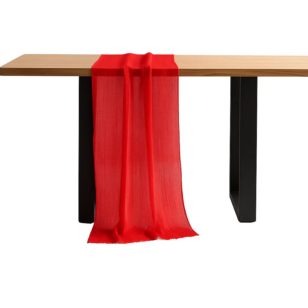 Table runner 90×340 cm – red | Bankietowo.eu | bieznik-czerwony-1-1webp