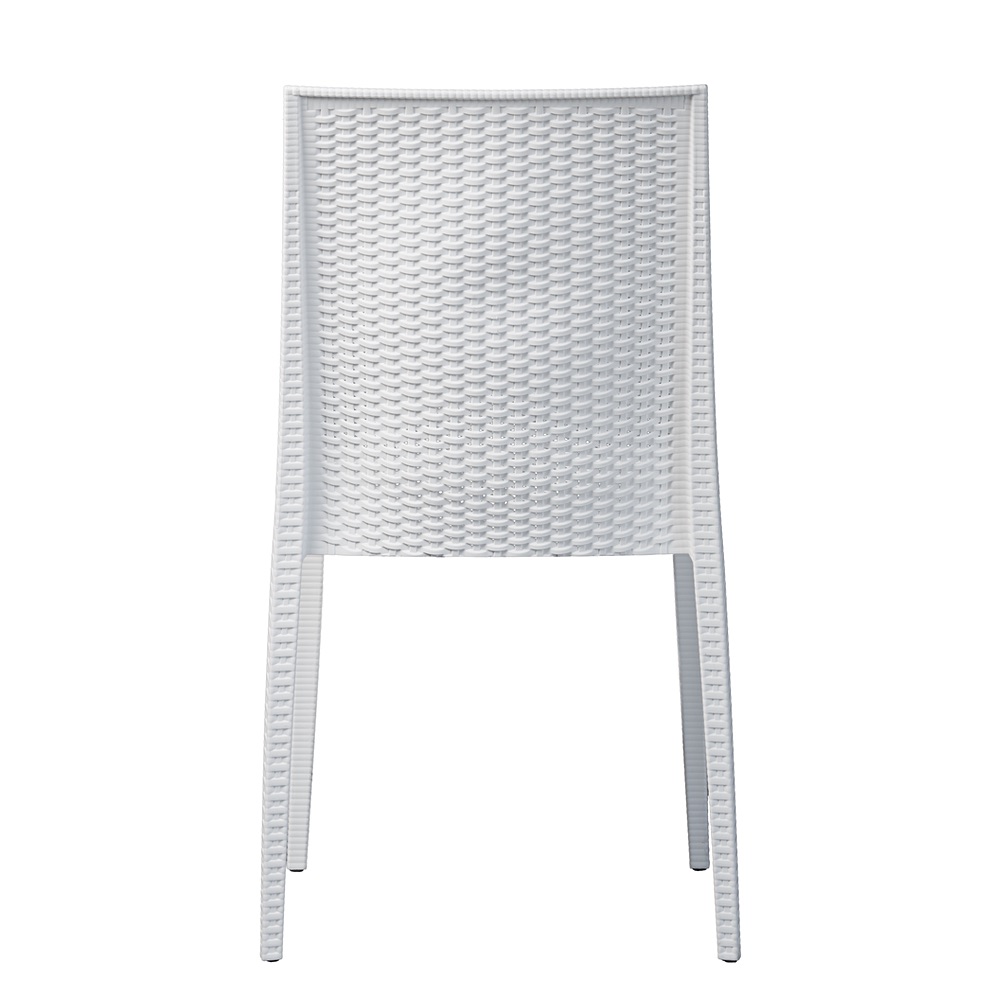 Havana garden chair – white rattan-effect | Bankietowo.eu | Havana-biale_0253jpg