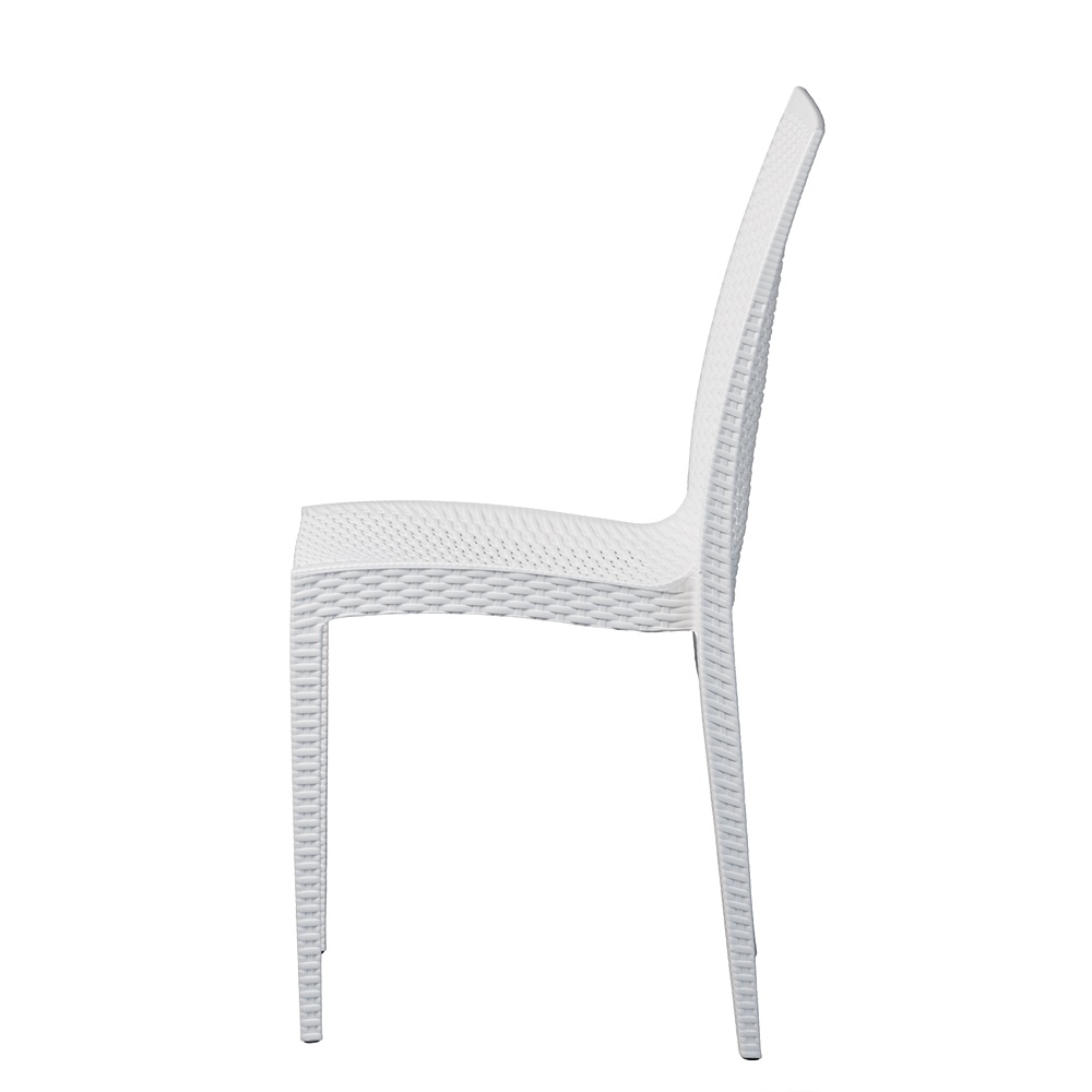 Havana garden chair – white rattan-effect | Bankietowo.eu | Havana-biale_0255jpg
