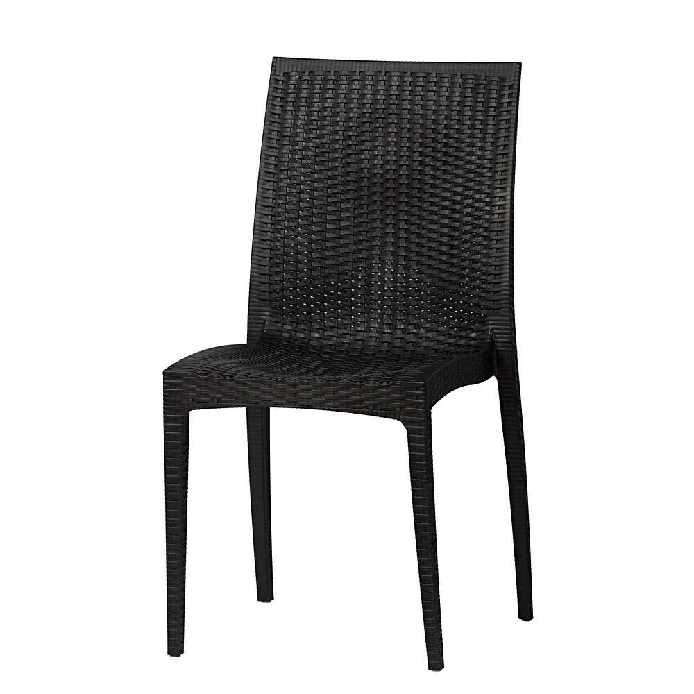 Havana garden chair – black faux rattan | Bankietowo.eu | Havana-czarne_0166-1jpg