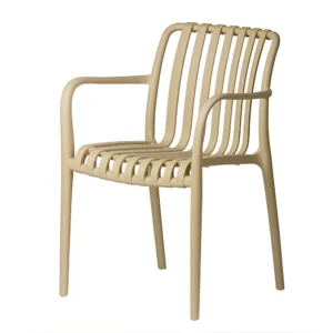 Aura openwork garden chair – beige