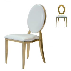 Glamour O-back 2-in-1 American wedding chair