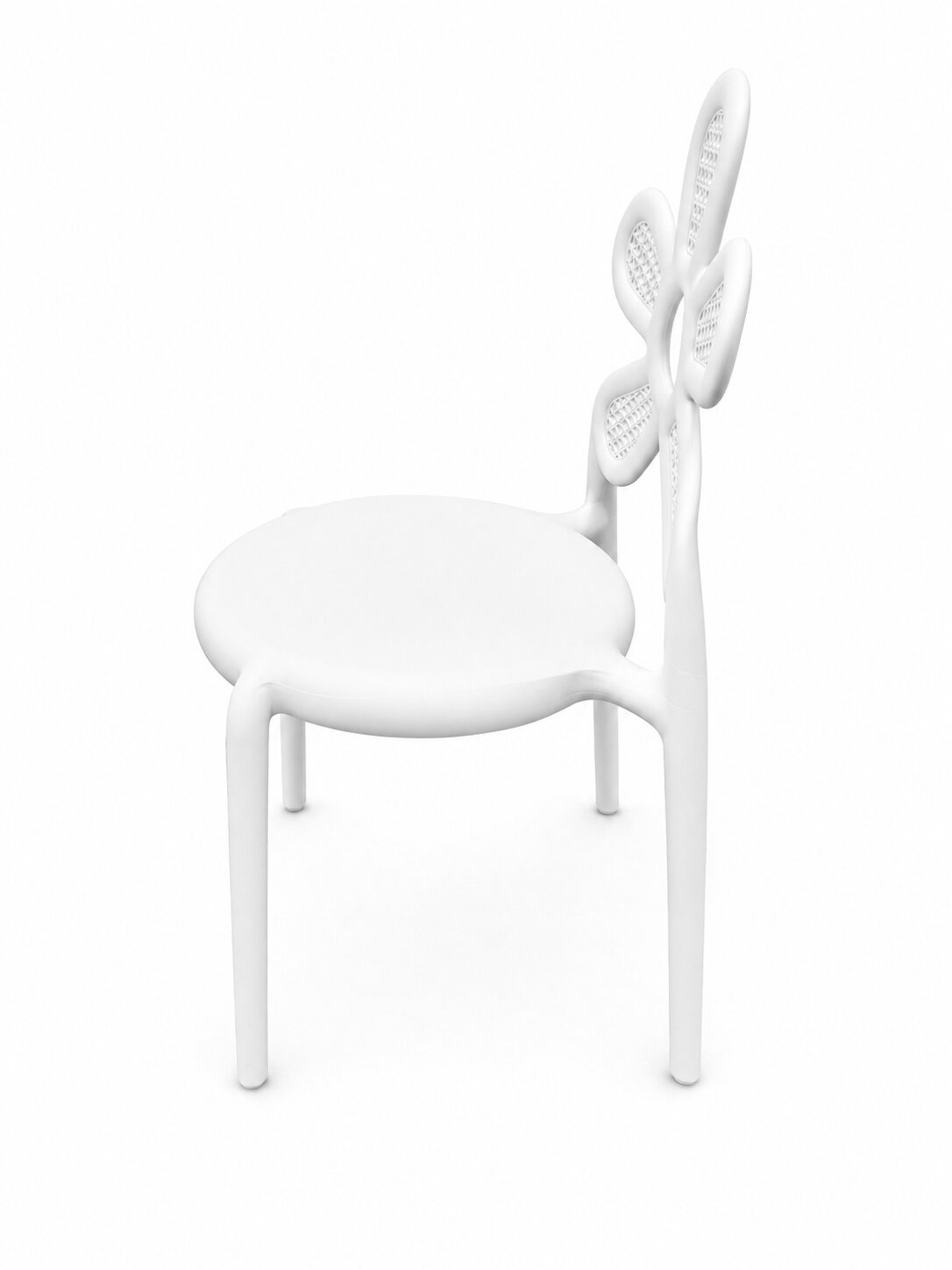 Kwiatuszek children’s chair – white | Bankietowo.eu | krzeslo-dzieciece-krzeselko-dla-dzieci-biale-kwiatuszek-4jpg
