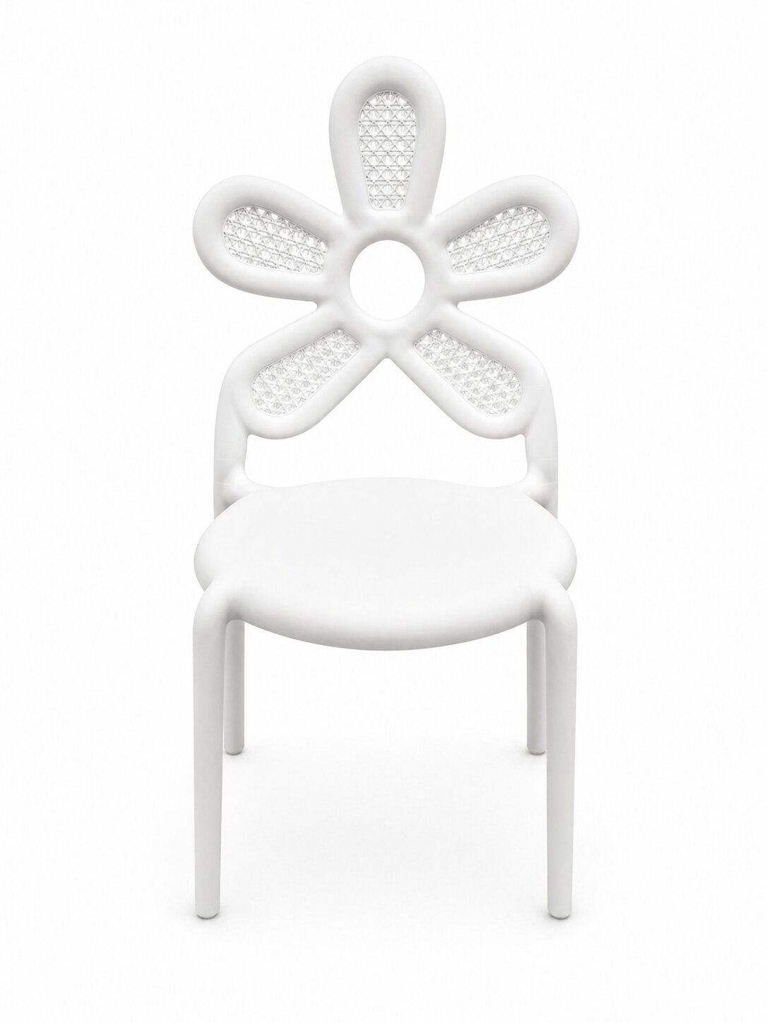 Kwiatuszek children’s chair – white | Bankietowo.eu | krzeslo-dzieciece-krzeselko-dla-dzieci-biale-kwiatuszek-5jpg