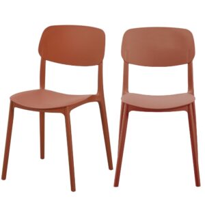 Linea brown café, garden and restaurant chair