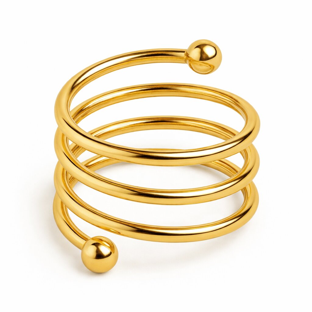 Steel napkin ring – gold, model: 0175-ARP-Z | Bankietowo.eu | obrecz-na-serwetki-zlota-3jpg