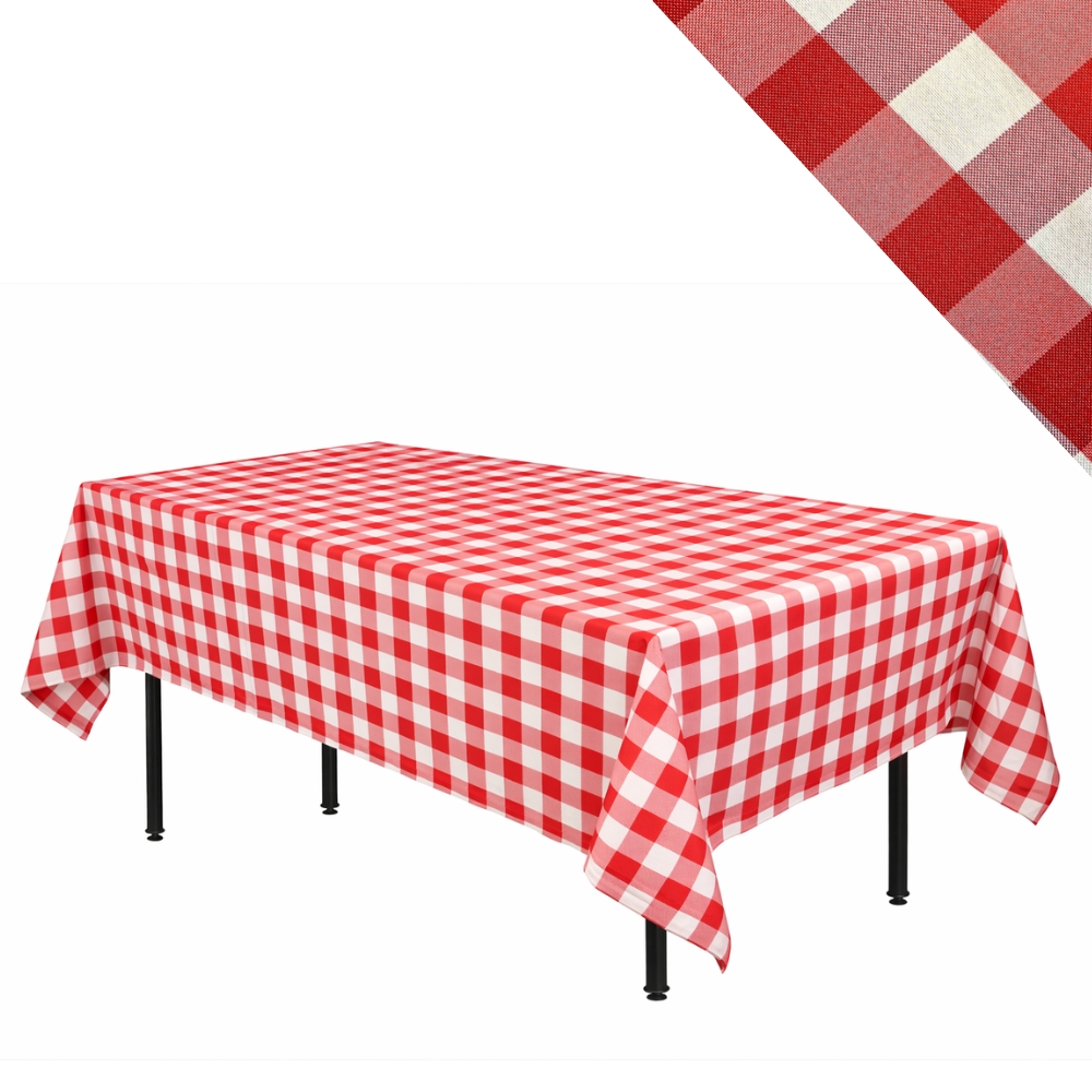 “Italian Check” tablecloth, 240×160 cm, white and red | Bankietowo.eu | obrus-krata-wloska-czerwono-bialy-0824-ARP-miniatura-sklep-1jpg