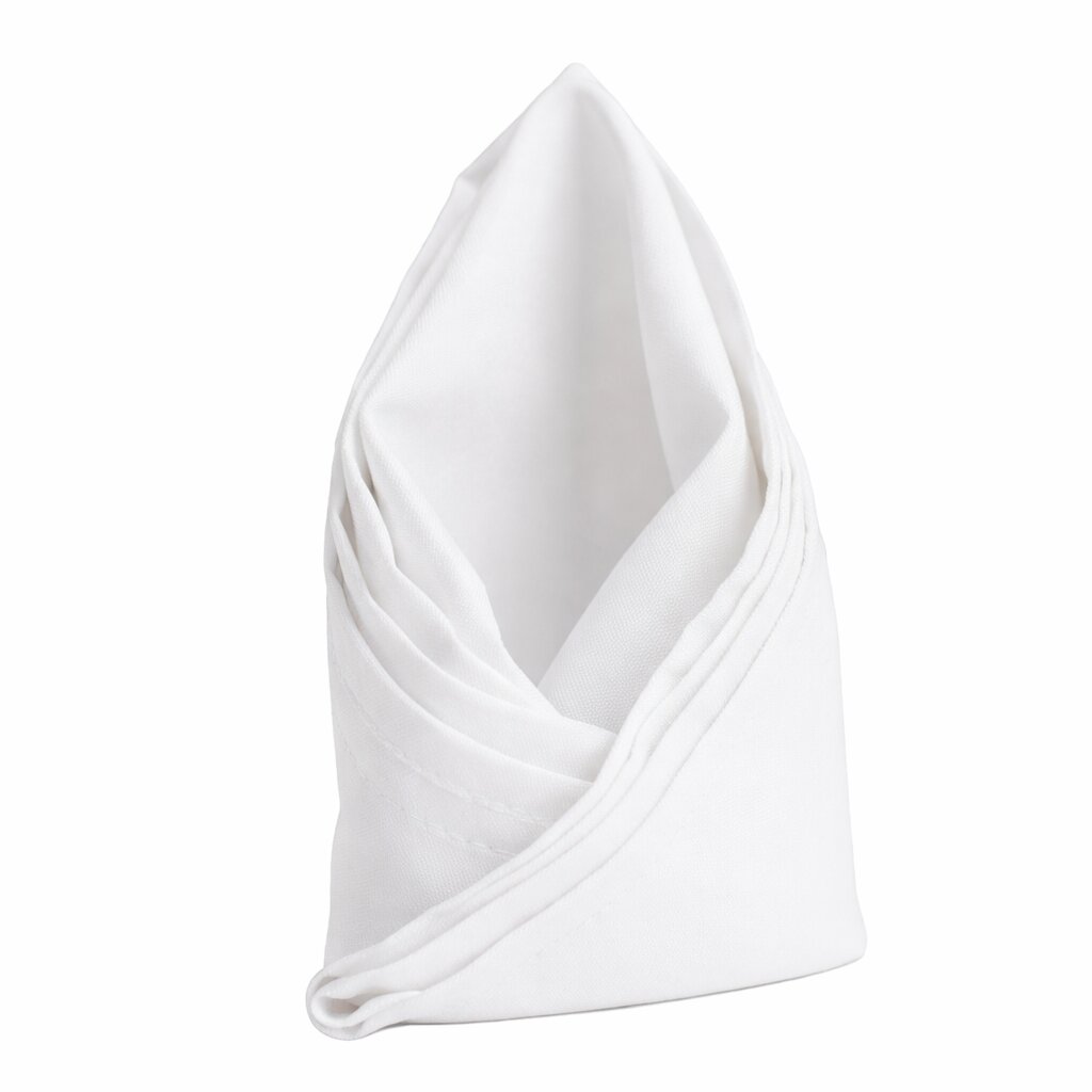White cotton banquet napkin, 50×50 cm | Bankietowo.eu | serwetka-bankietowa-bawelniana-biala-1jpg