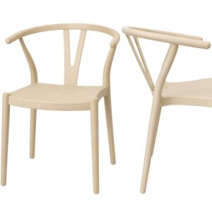 Otto café-style garden chair – beige