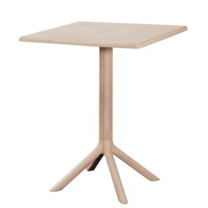 Solo PP outdoor table, 60x60cm – beige